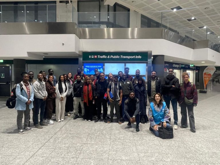 Refugee students from Uganda arrive in Italy to pursue higher education